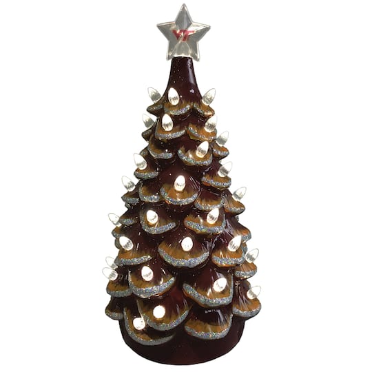 Santa's Workshop 14" NCAA College Team Ceramic LED Christmas Tree By Santasworkshop in Virginia Tech | 7" x 7" x 14" | Michaels®